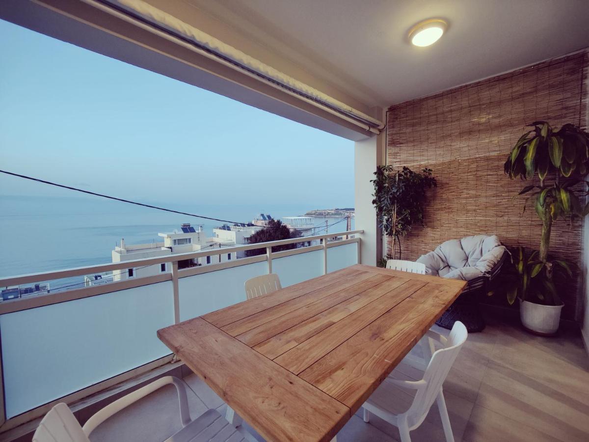 Luxury Seaview Appartment Réthimno Kültér fotó