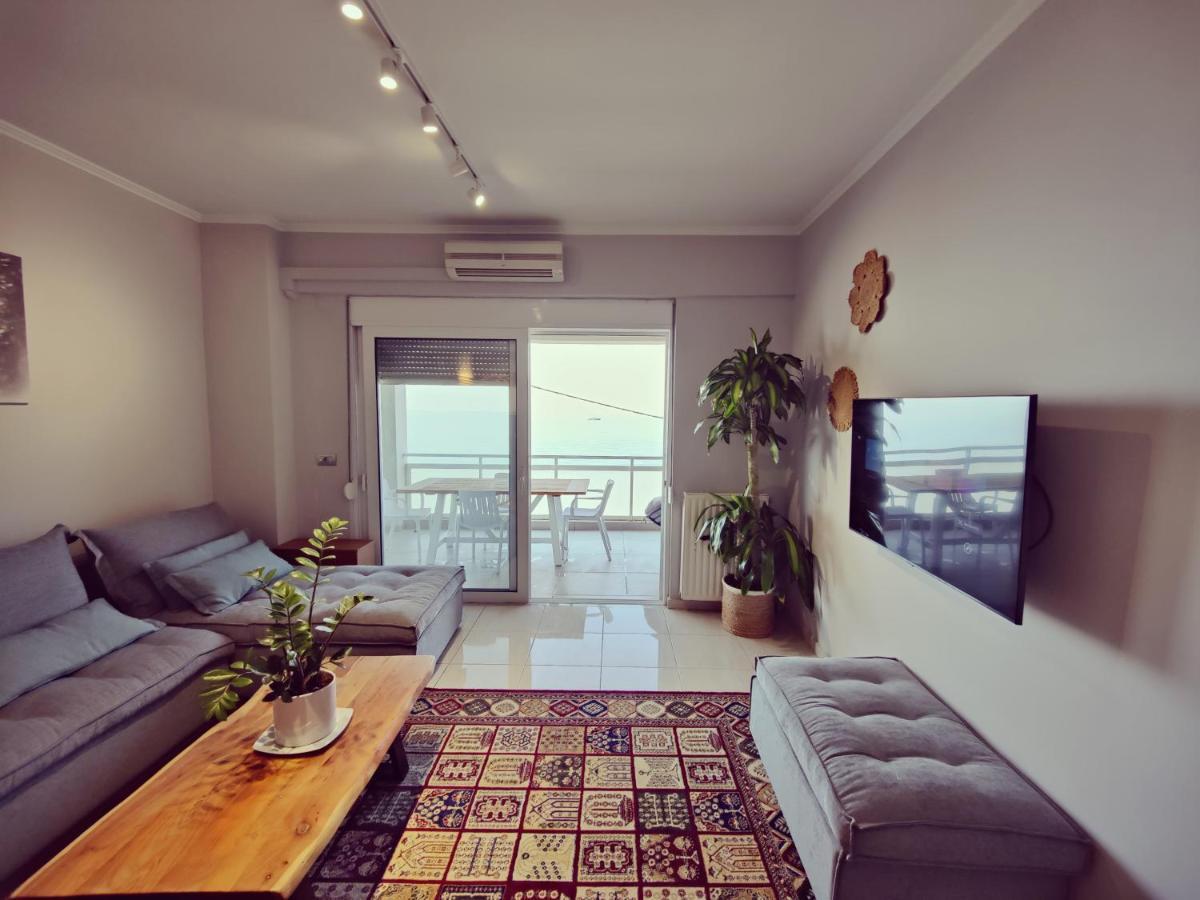 Luxury Seaview Appartment Réthimno Kültér fotó